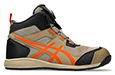 アシックス安全靴 ウィンジョブ CP214 TS BOA (200ウッドクレープ×ハバネロ)